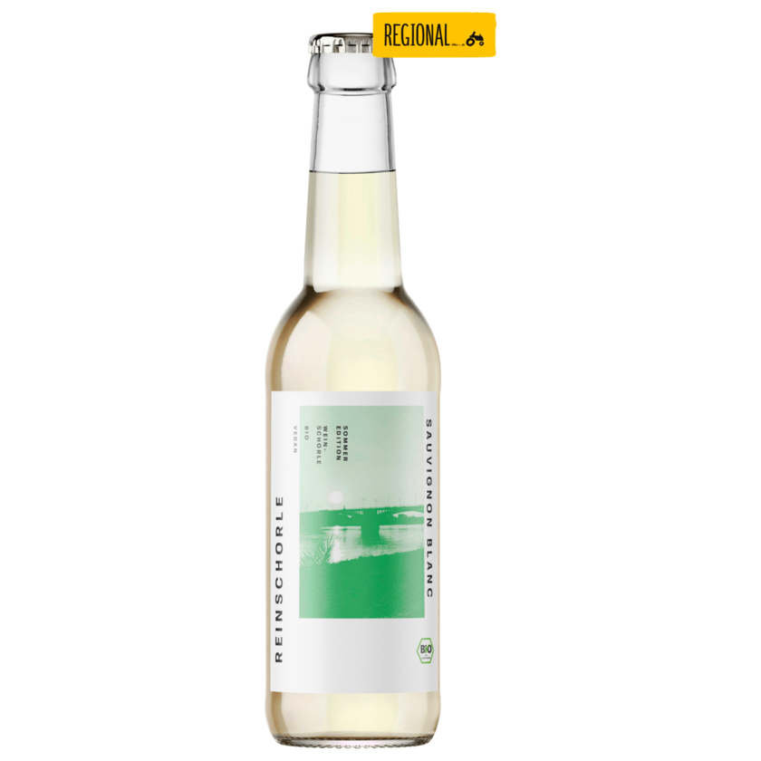 Reinschorle Bio Weinschorle Sauvignon Blanc vegan 0,28l